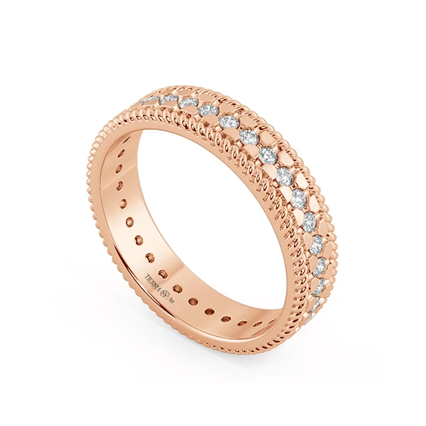 Men's Vintage Wedding Ring NCM9003 2